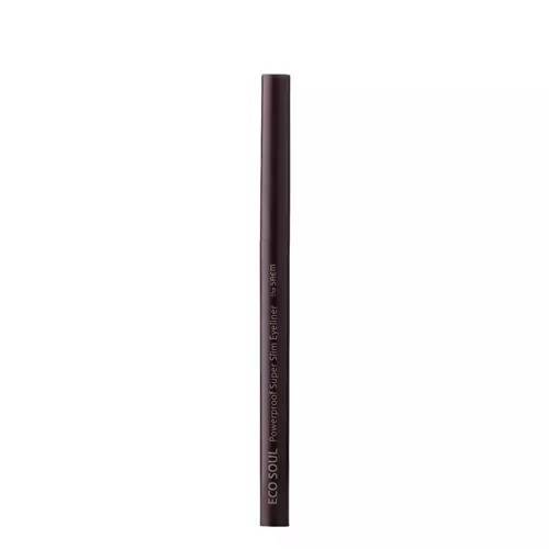 The Saem - Eco Soul Powerproof Super Slim Eyeliner - Eyeliner de precizie rezistent la apă - BR01 - 0,1g