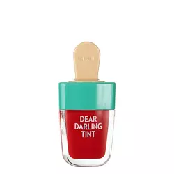 Etude House - Dear Darling Water Gel Lip Tint - Tentă de buze cu gel apos - RD307 Watermelon Red - 4.5g
