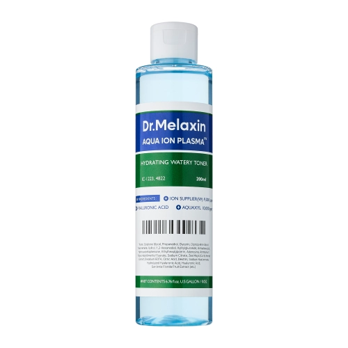 Dr.Melaxin - Aqua Ion Plasma Watery Toner – Toner hidratant și fortifiant pentru față – 200ml