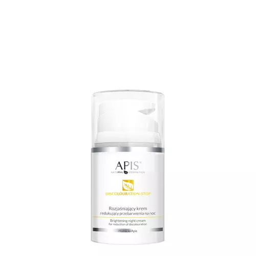 Apis - Discolouration-Stop - Brightening Night Cream for Reduction of Discolouration - Cremă de noapte iluminatoare pentru reducerea hiperpigmentării - 50ml