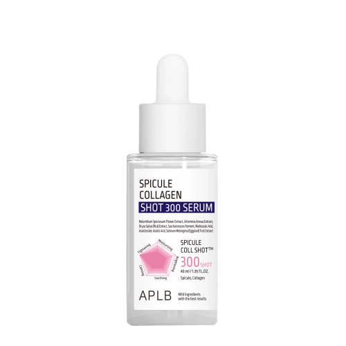 APLB - Spicule Collagen Shot 300 Serum - Ser cu microace și colagen – 40 ml