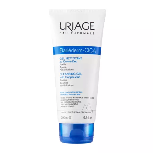 Uriage - Bariederm Cica - Gel de curățare cu cupru și zinc - 200ml