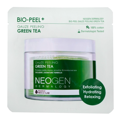 Neogen - Dermalogy Bio-Peel Gauze Peeling - Green Tea - Dischetă exfoliantă pentru față - 9,5 ml/1 buc.
