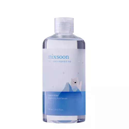 Mixsoon - Glacier Water Hyaluronic Acid Serum - Ser cu acid hialuronic și apă glacială - 300ml