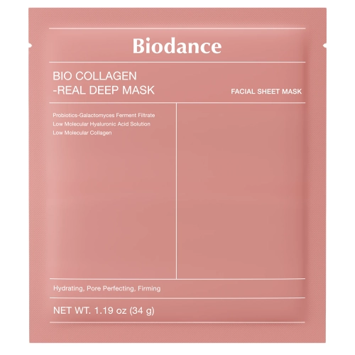 Biodance - Bio-Collagen Real Deep Mask - Mască de față fermizantă cu colagen - 1 buc/34g
