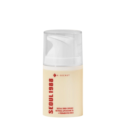 K-SECRET - SEOUL 1988 Cream: Retinal Liposome 1% + Orez Fermentat – Cremă Fermitate cu Retinal – 50 ml