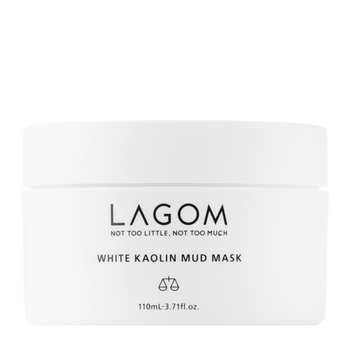 Lagom - White Kaolin Mud Mask - Mască purificatoare cu argilă pentru față - 110 ml