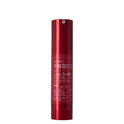 VT Cosmetics – Red Booster Reedle Shot 100 – Ser revitalizant și fortifiant pentru piele – 50 ml