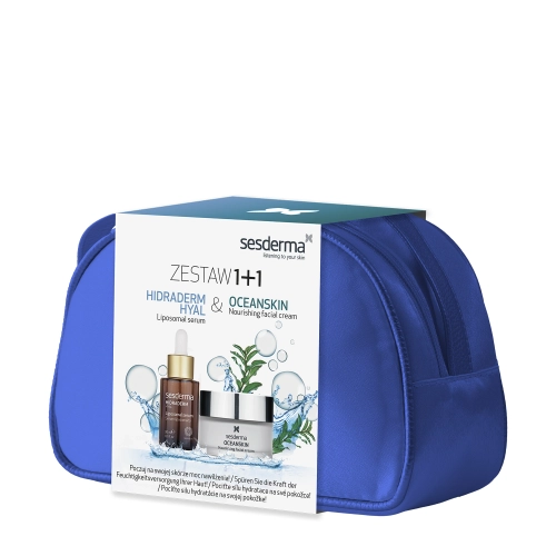 Sesderma - Oceanskin + Hidraderm Hyal Set - Set Ser + Cremă - Trusă - 30ml + 50ml