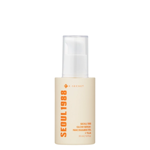 K-SECRET – SEOUL 1988 Glow Serum: Niacinamide 15% + Yuja – Ser iluminator – 30 ml