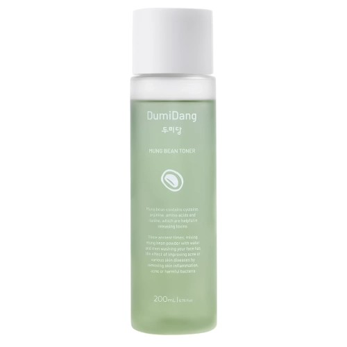 DumiDang - Toner cu esență de fasole mung - Toner-esență hidratant și calmant pentru față - 200 ml
