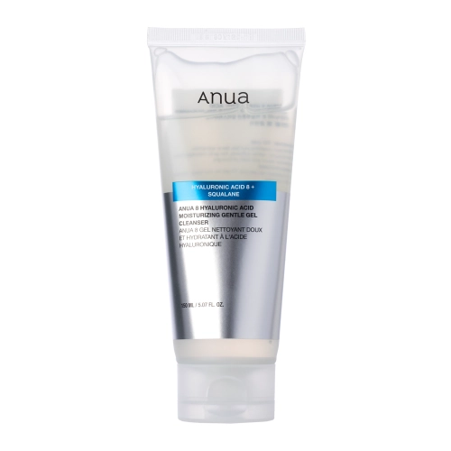 Anua – 8 Hyaluronic Acid Moisturizing Gentle Gel Cleanser – Gel de curățare a feței – 150 ml