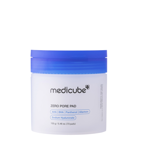 Medicube - Zero Pore Pad 2.0 - Tampoane exfoliante pentru față - 70pcs/100ml