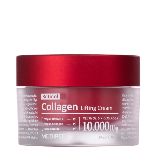 Medi-Peel - Retinol Collagen Lifting Cream - Cremă lifting pentru față cu colagen și retinol - 50 g