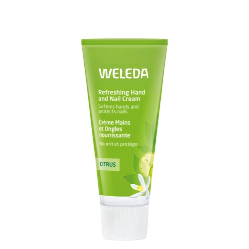WELEDA - Refreshing Hand and Nail Cream - Cremă pentru mâini și unghii cu citrice - 50ml