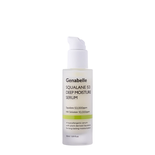 Genabelle - Squalane 53 Deep Moisture Serum - Ser Hidratant Puternic pentru Față - 30ml