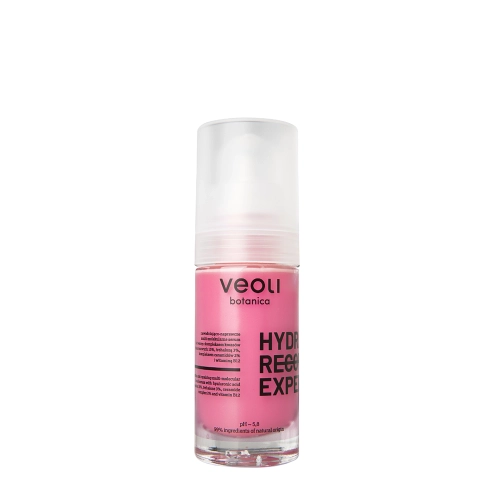Veoli Botanica – Hydra Recovery Expert – Ser Multimolecular Hidratant și Reparator pentru Față – 30ml