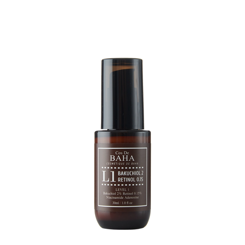 Cos De BAHA - L1 Bakuchiol & Retinol Serum - Ser de față anti-îmbătrânire cu Retinol - 30ml