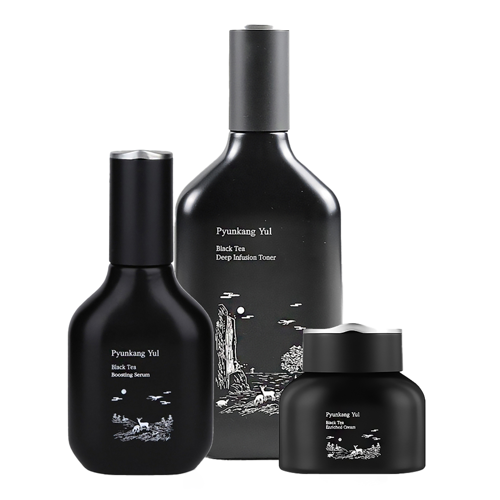 Pyunkang Yul – Black Tea Line Gift Set – Set de fermitate – 130ml+45ml+60ml
