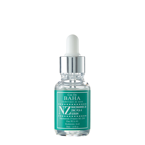Cos De BAHA - NZ Niacinamide 20 Zinc PCA 4 Serum - Ser cu zinc 4% și niacinamidă 20% Serum - 30ml