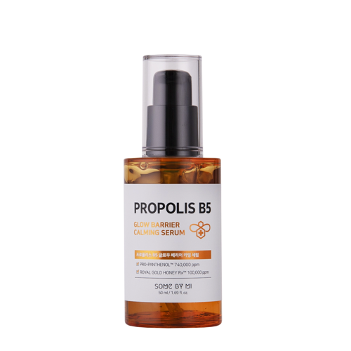 Some By Mi - Propolis B5 Glow Glow Barrier Calming Serum - Ser regenerant cu propolis și niacinamidă - 50ml