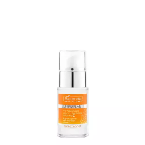 Bielenda Professional - Supremelab - Energy Boost - 4% Ser iluminator cu vitamina C ultra-stabilă - 15ml