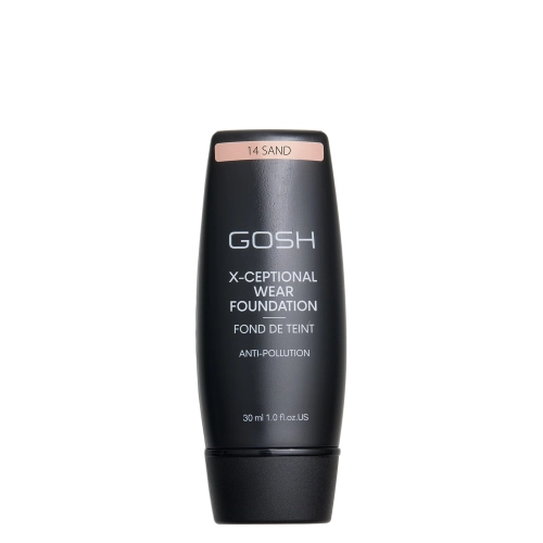 GOSH - X-Ceptional Wear Foundation - Fond de ten de lungă durată - 14 Sand - 30 ml