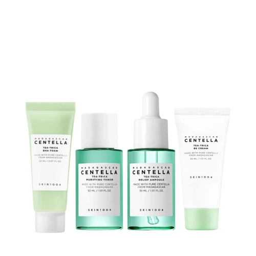 SKIN1004 - Madagascar Centella Tea-Trica Travel Kit - Set de cosmetice în format de călătorie