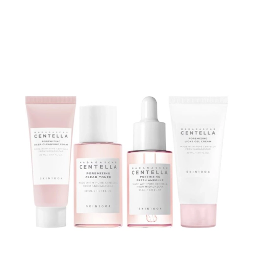 SKIN1004 - Madagascar Centella Poremizing Travel Kit - Set de cosmetice în variantă travel