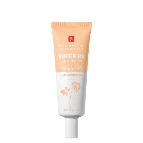 Erborian - Super BB Au Ginseng Dore - Cremă corectoare cu acoperire pentru imperfecțiuni - 40 ml