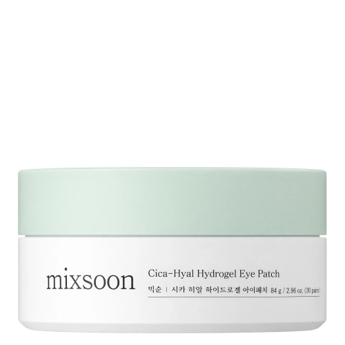 Mixsoon - Cica-Hyal Hydrogel Eye Patch - Plasturi hidrogel calmant-hidratant pentru ochi - 60 buc.
