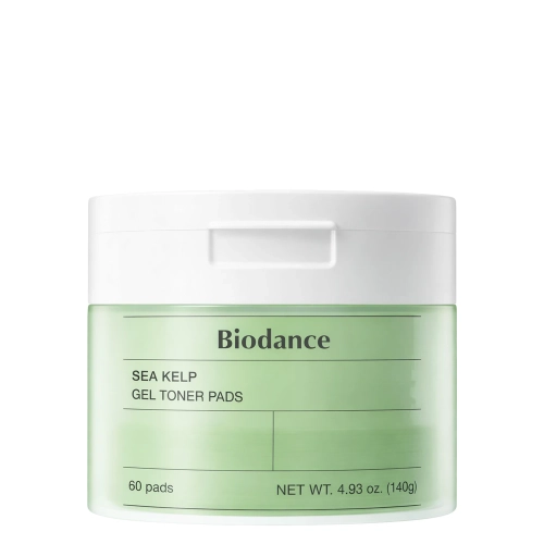 Biodance - Sea Kelp Gel Toner Pad - Dischete calmante pentru față - 60 buc.