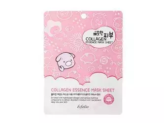 Esfolio - Pure Skin Collagen Essence Mask Sheet - Mască de împachetare cu colagen - 25ml