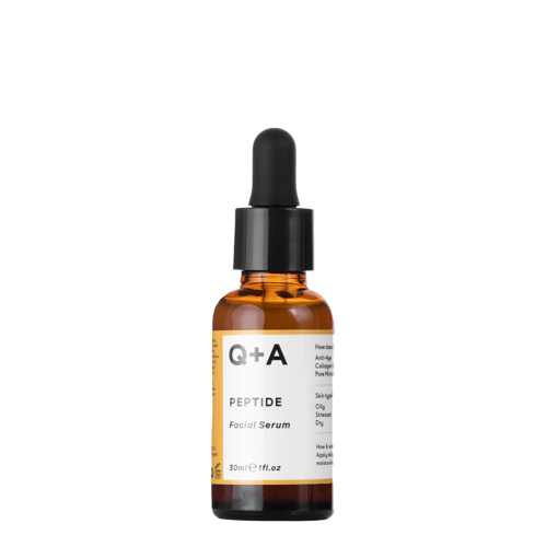 Q+A - Peptide - Facial Serum - Ser facial hidratant-regenerant cu peptide - 30ml