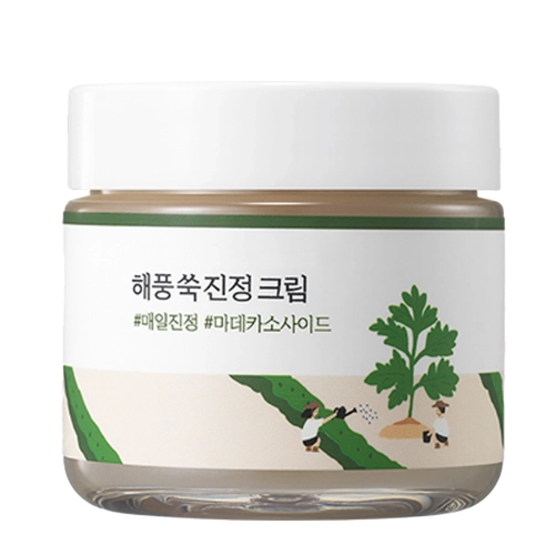 Round Lab - Mugwort Calming Cream - Cremă de față hrănitoare - 80ml