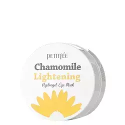 Petitfee - Chamomile Lightening Hydrogel Eye Mask - Plasturi pentru ochi cu hidrogel- 60 buc