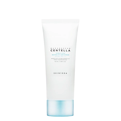 SKIN1004 - Madagascar Centella Hyalu-Cica Water-Fit Sun Serum SPF50+ PA++++ - Cremă Hidratantă cu Protecție Solară - 100ml