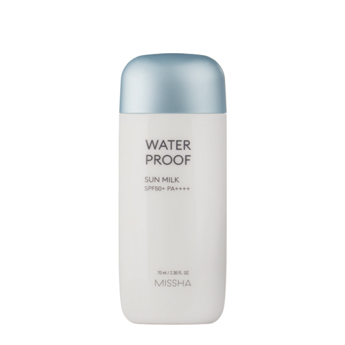 Missha - All-Around Safe Block Waterproof Sun Milk SPF50+/PA++++ - Cremă de față rezistentă la apă - 70ml