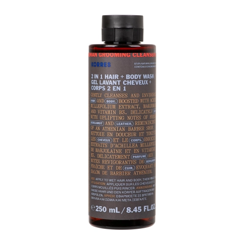 Korres – Achillea Men – Șampon și gel de duș 2în1 – 250 ml