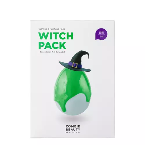 ZOMBIE BEAUTY by SKIN1004 - Witch Pack - Mască de curățare profundă cu ceai verde - 8 buc x 15g
