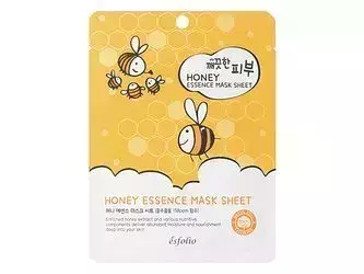 Esfolio - Pure Skin Honey Essence Mask Sheet - Mască de față cu miere de shea - 25ml