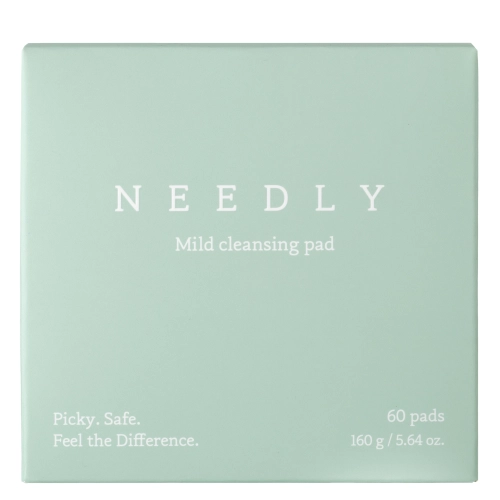 Needly - Mild Cleansing Pad - Dischete delicate pentru curățarea feței - 60 buc.