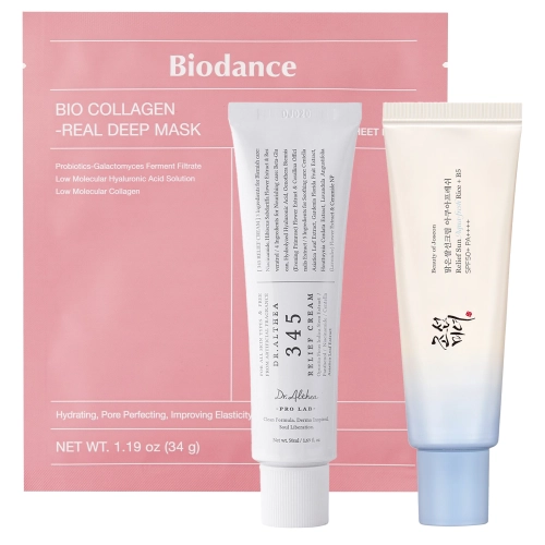 Set - Daily Glow Set - 50 ml + 50 ml + 34 g