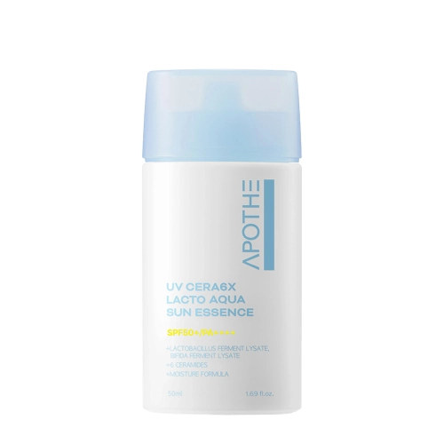 APOTHE - UV Cera 6X Lacto Aqua Sun Essence - Esență hidratantă pentru față cu protecție solară - 50 ml
