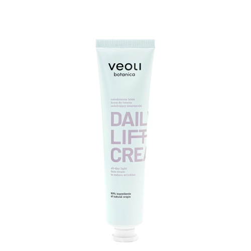 Veoli Botanica - Daily Lift Cream - Cremă ușoară pentru față pentru întreaga zi cu efect de reducere a ridurilor - 75 ml
