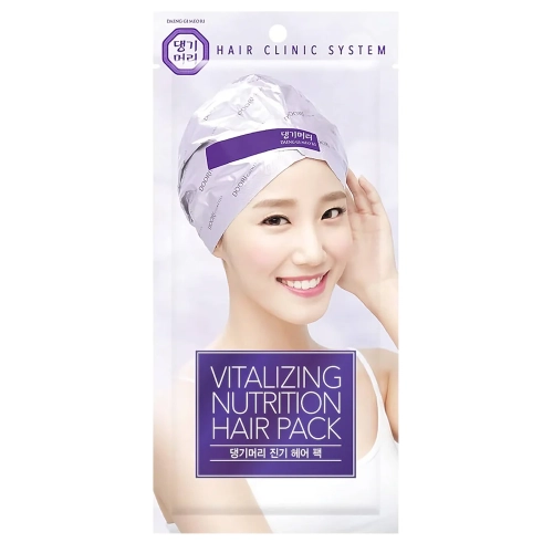 Daeng Gi Meo Ri - Vitalizing Nutrition Hair Pack With Hair Cap - Mască-turban revitalizantă pentru păr - 35 g