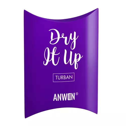 Anwen - Dry It Up - Turban de păr din viscoză de bambus