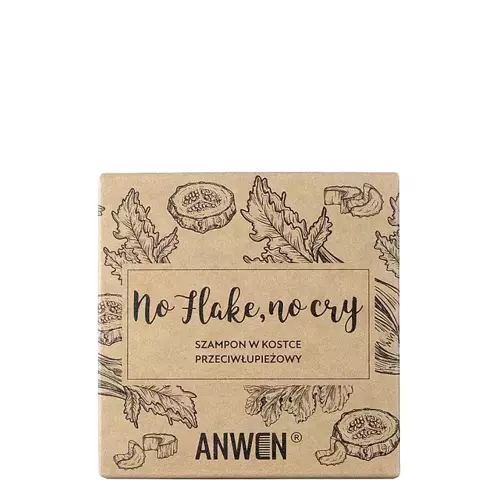 Anwen - No Flake. No Cry - Șampon anti-mătreață sub formă de săpun - Cutie - 75g