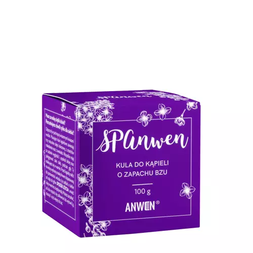 Anwen - Spanwen - Bombă de baie cu parfum de liliac - 100g
