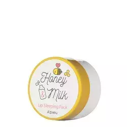 A'pieu - Honey & Milk Lip Sleeping Pack - Mască hrănitoare pentru buze cu miere - 6.7g